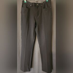 Greg Norman Pants, Men's size 32W X 30L Navy Blue Luxury Microfiber Pants